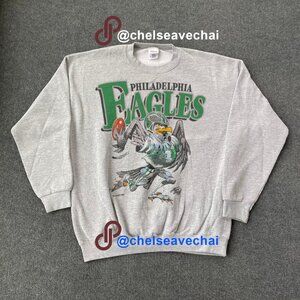 Vintage Philadelphia Eagles Football Sweatshirt Retro NFL Eagles Unisex Shirt